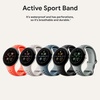 image:imageGoogle Pixel Watch Crafted Leather Band  Moondust  SmallObsidian