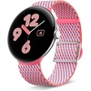 image:imageGoogle Pixel Watch Crafted Leather Band  Only Compatible with The 45mm Pixel Watch 3  Obsidian  LargePeony