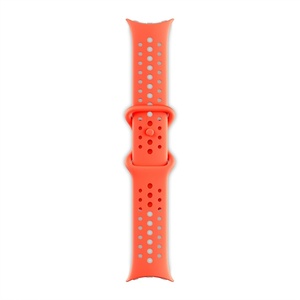 image:imageGoogle Pixel Watch Crafted Leather Band  Moondust  SmallCoral